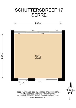 Floorplan - Schuttersdreef 17, 6181 DV Elsloo